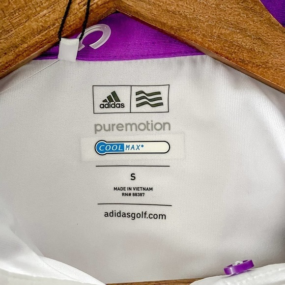 ADIDAS PureMotion Women's Golf Shirt. Small - Picture 9 of 10